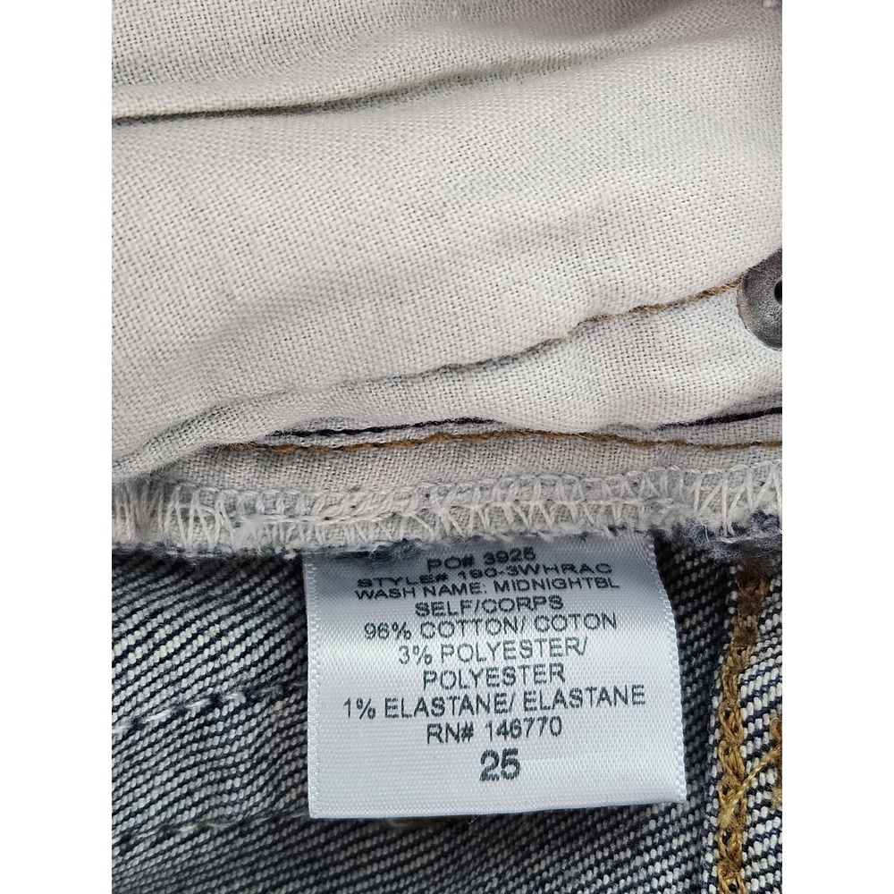 NWT RE/DONE Originals High Rise Ankle Crop Jeans Denim Women's Size 25 - Picture 8 of 10